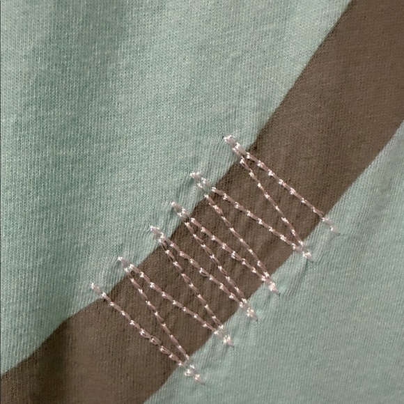 peace love world I Am Happiness you & me Tee - Light Aqua - size Medium - Picture 7 of 10